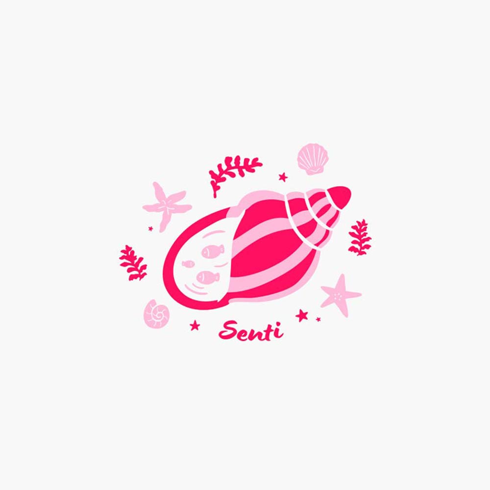 쉘링 실리콘수모 핑크