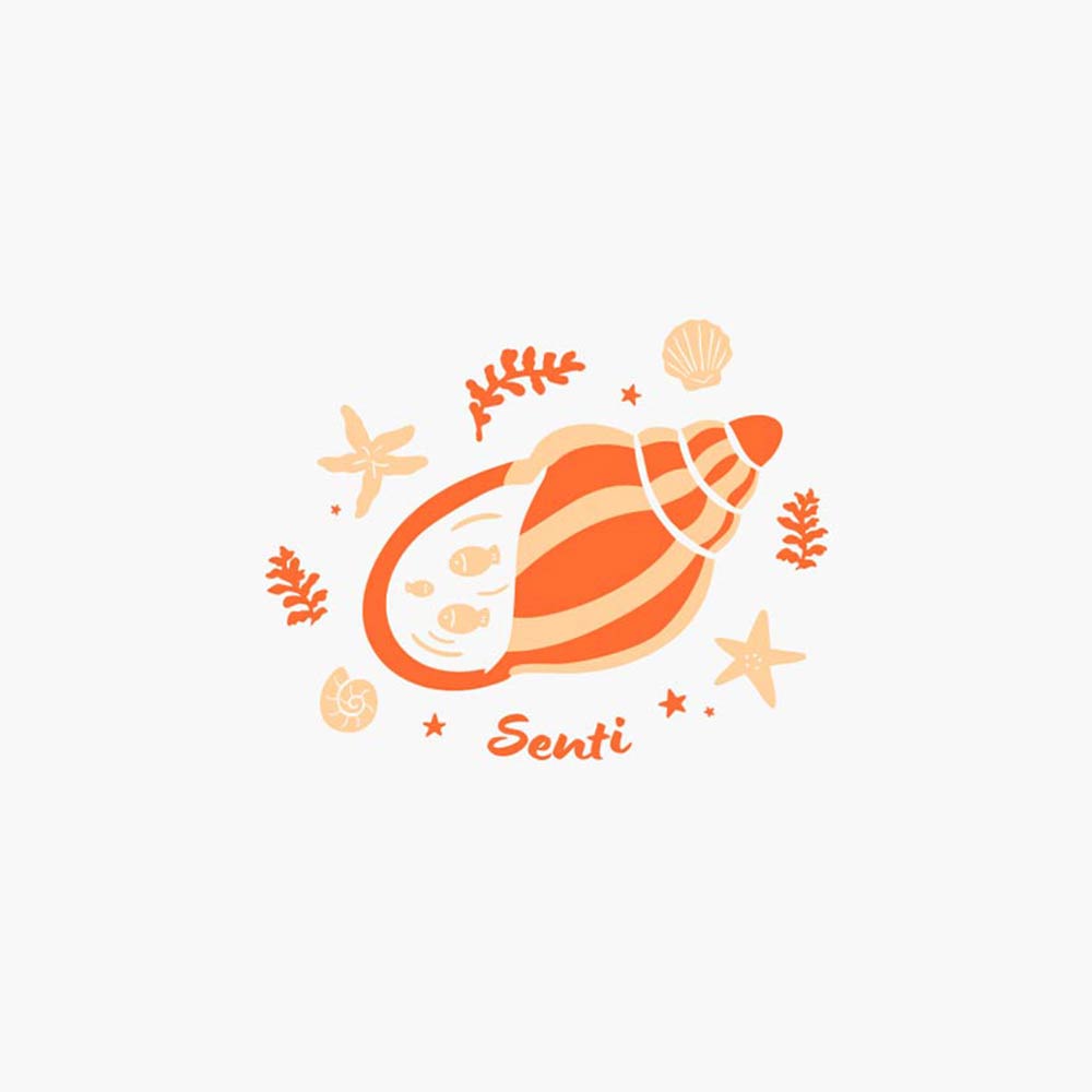 쉘링 실리콘수모 오렌지