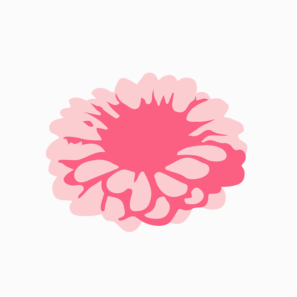플레어 실리콘수모 핑크