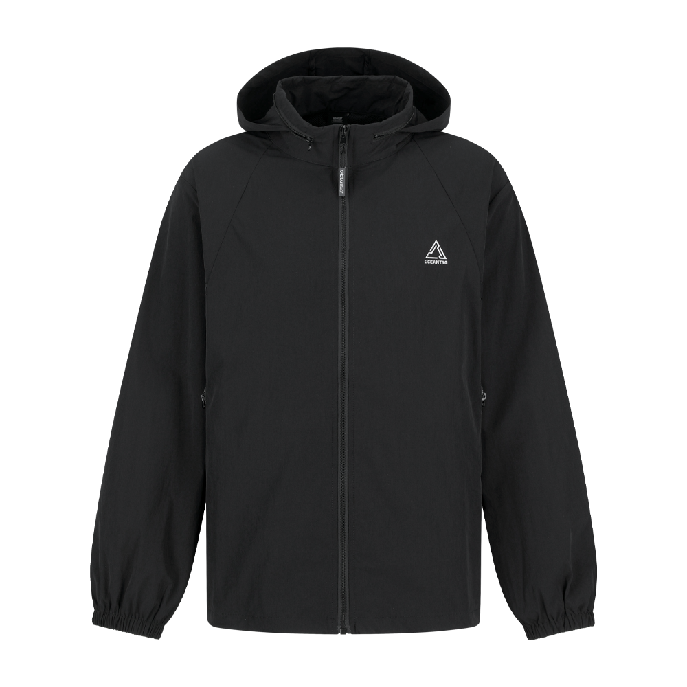 오션테그 유니 아웃도어 스포츠 바람막이 블랙 [OUTDOOR-WINDBREAKER-FUNCTIONAL-SHORTS-BLACK] 디테일