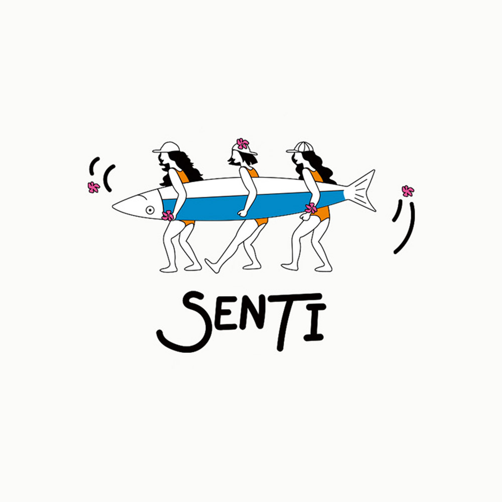 서핑걸즈 실리콘수모 화이트