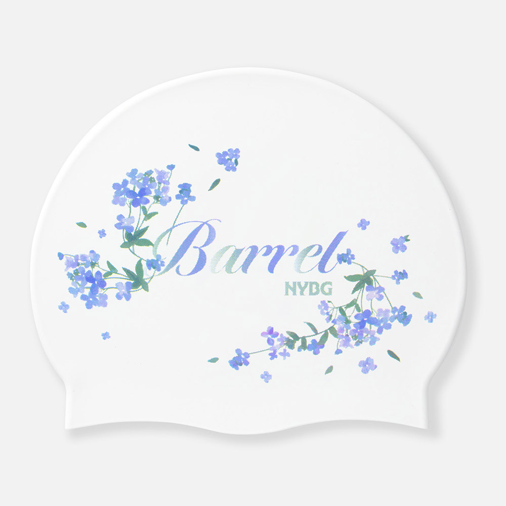BARREL X NYBG 미스트가든 실리콘 스윔 캡 화이트