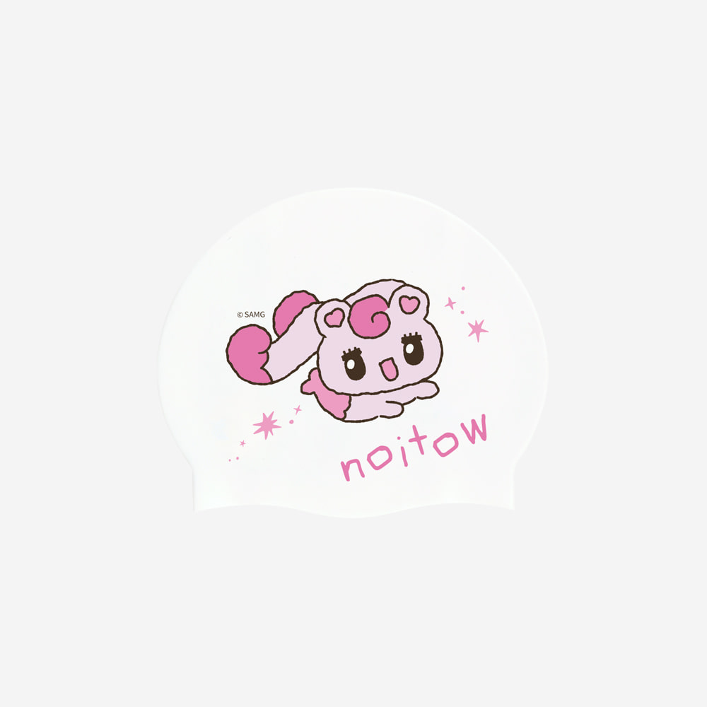 티니핑♡ NOITOW 하츄핑 스윔 캡 화이트