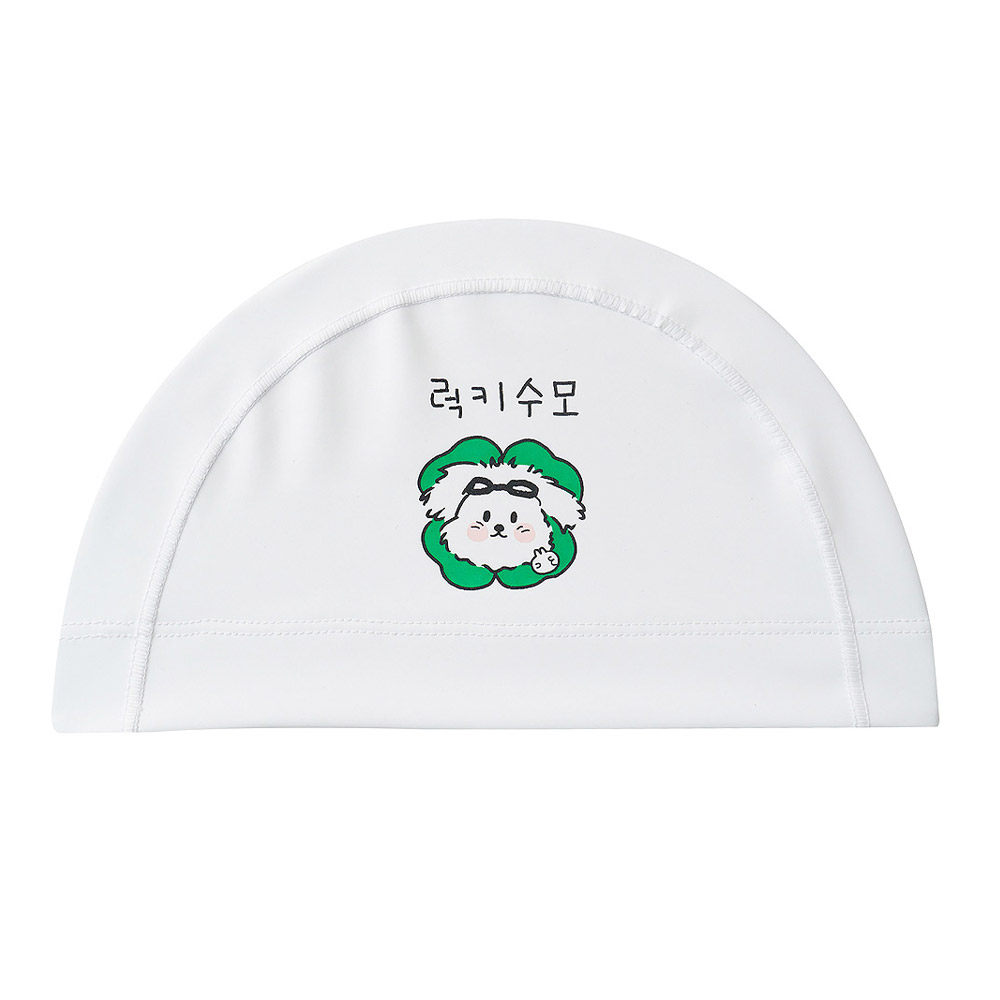 엠보스 럭키 실리코팅 수모 화이트