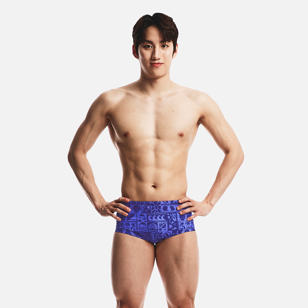 칼리 숏사각 블루
