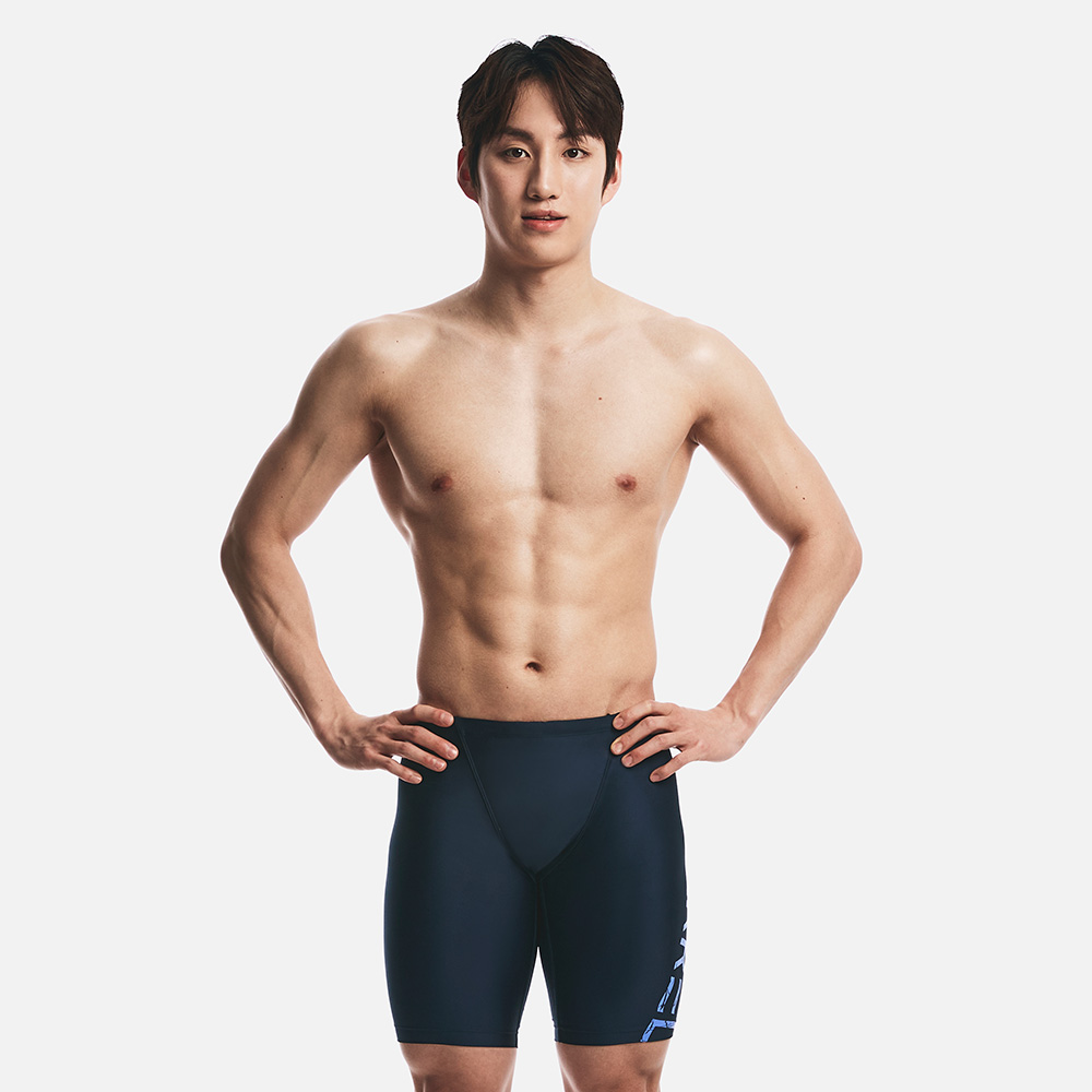 베이직 빅로고 재머 4부 딥네이비