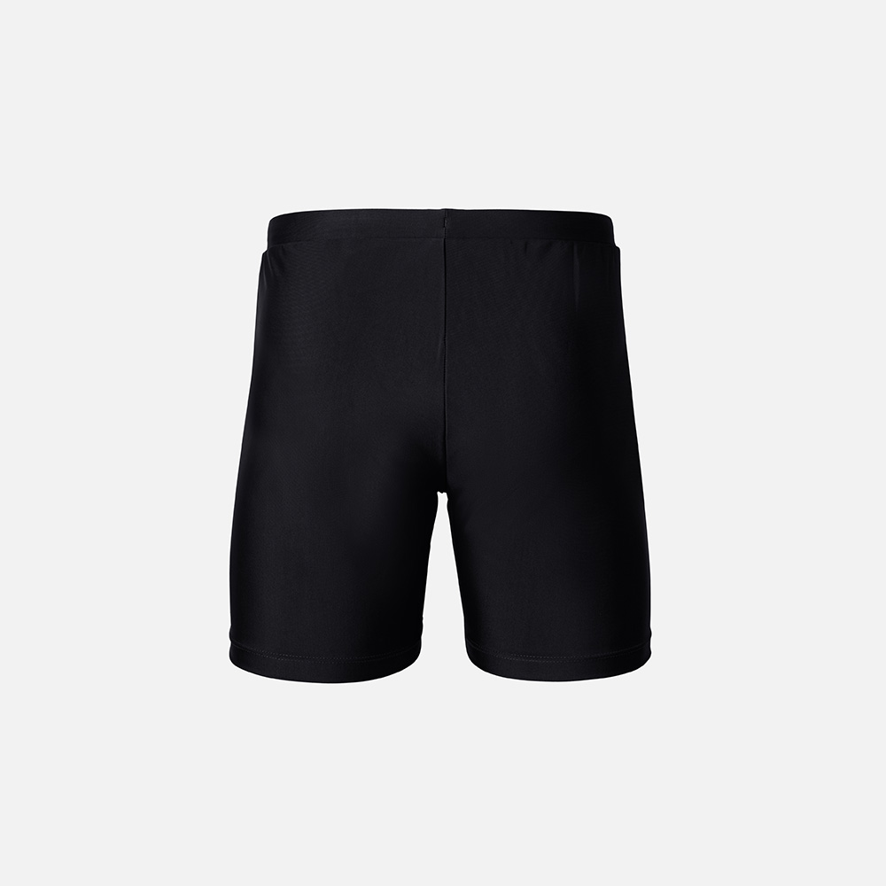 키즈 루즈핏 4부 스윔 팬츠 블랙