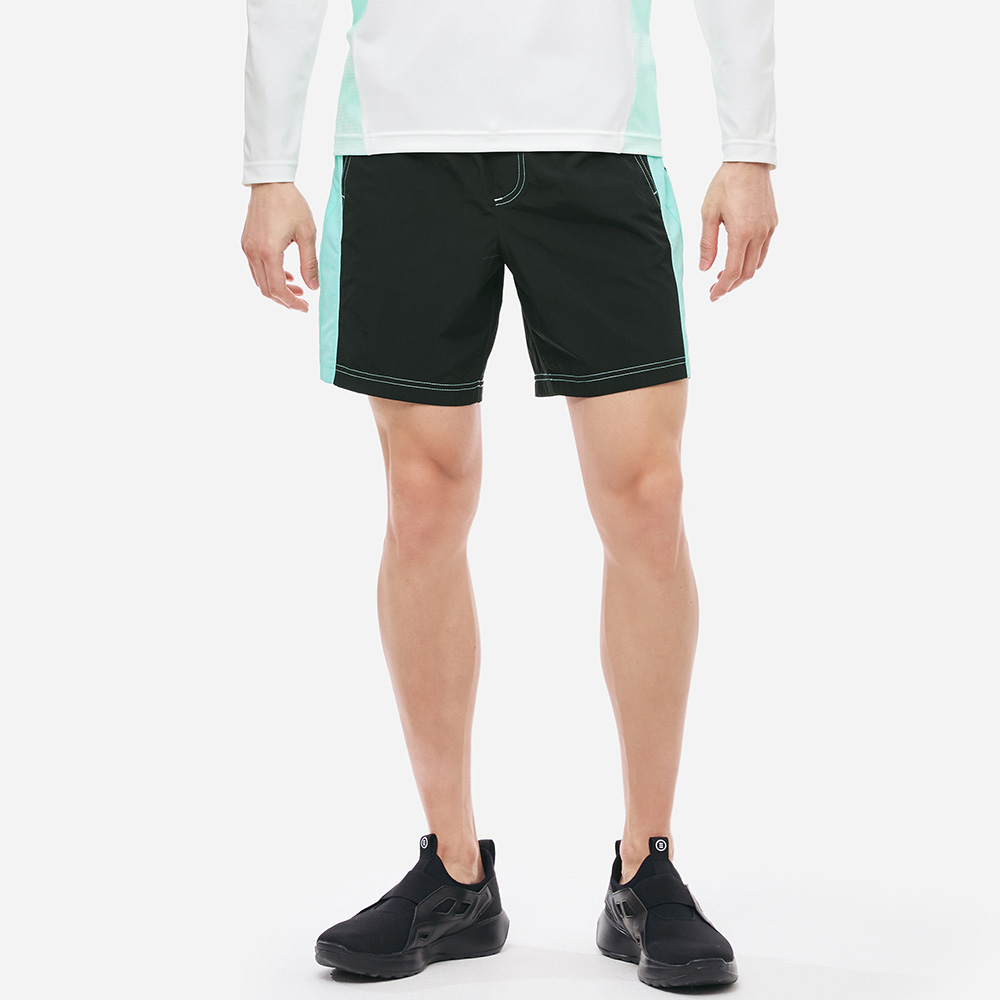 맨 모션 4부 워터 쇼츠 블랙