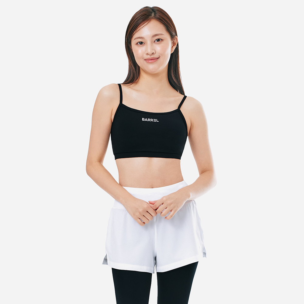 우먼 에센셜 액티브 브라탑 블랙