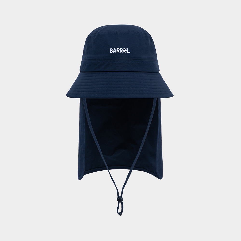 키즈 선쉐이드 버킷햇 네이비