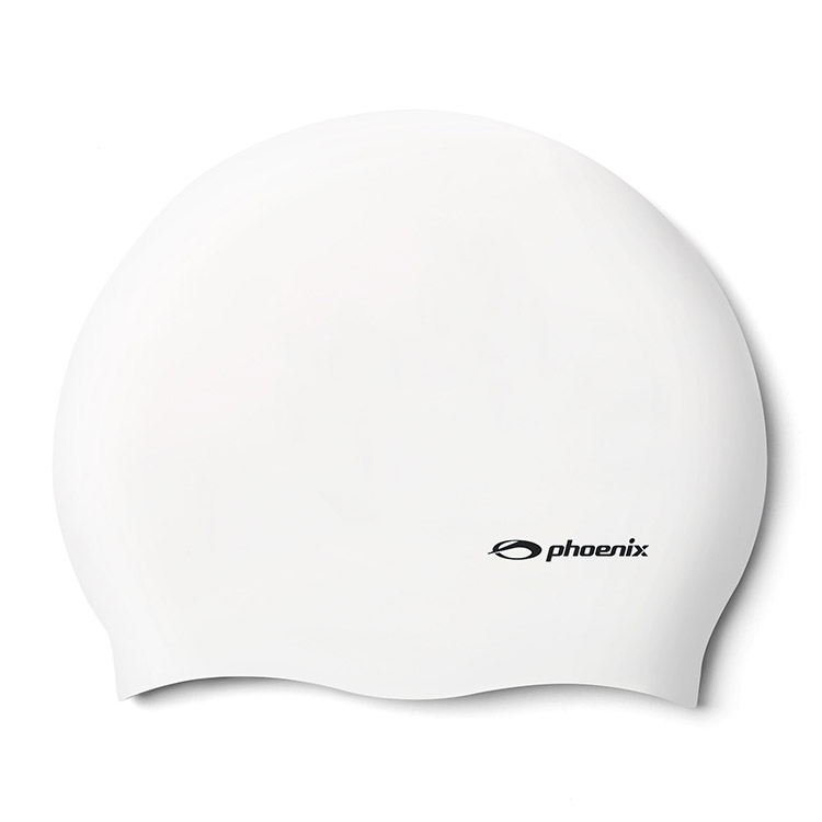 피닉스 솔리드 로고 실리콘수모 화이트 [PCS-02 (White)]