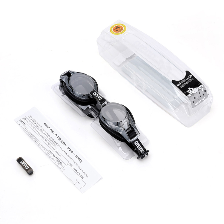 아레나 AGW-390MJ 아동 미러 수경 블랙 [A6AC1AG37(BLK)] 디테일