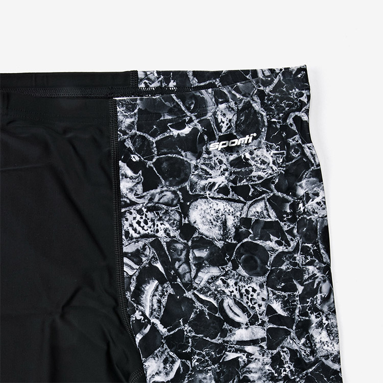 스포티 코젠트 5부 블랙 [SMP075 (BLK) 남자 실내수영복] 디테일