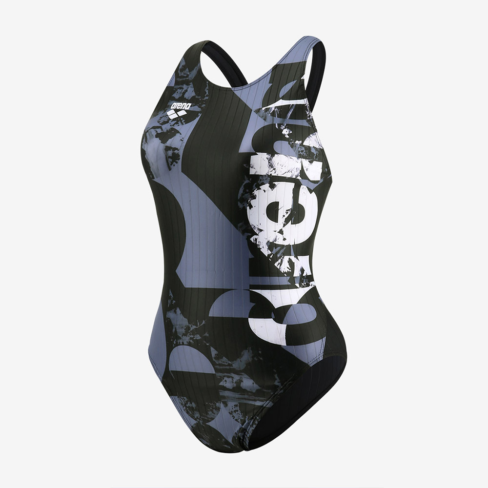 아울렛 스머지레터 레이서백 블랙