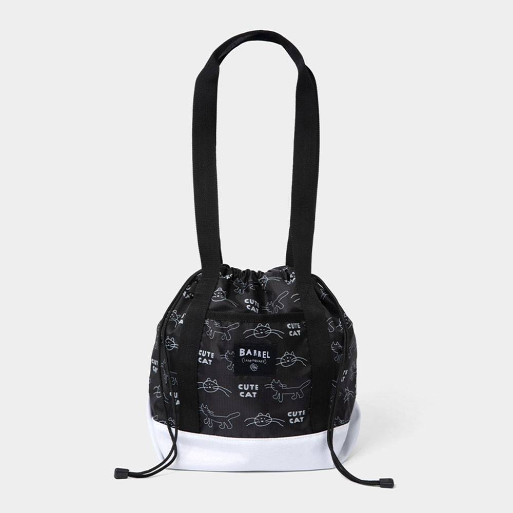 BARREL X INAP 키티 스트링 토트백 16L 블랙