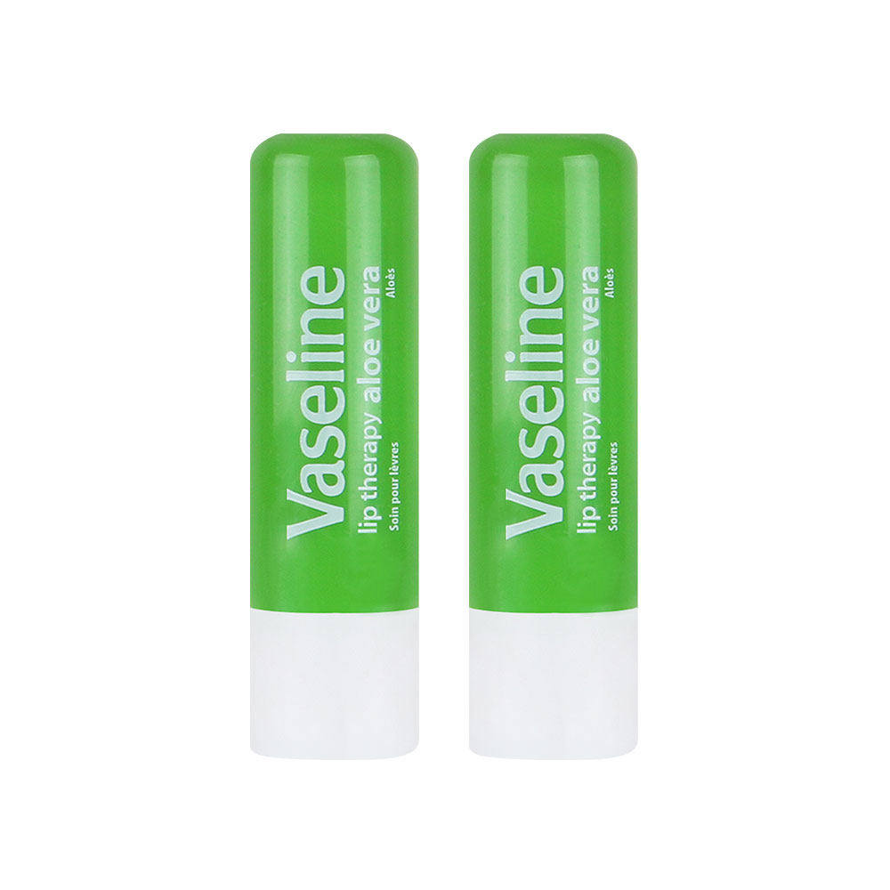 바세린 립 테라피 스틱 알로에 베라 케어 4.8g 1+1 [69613482]