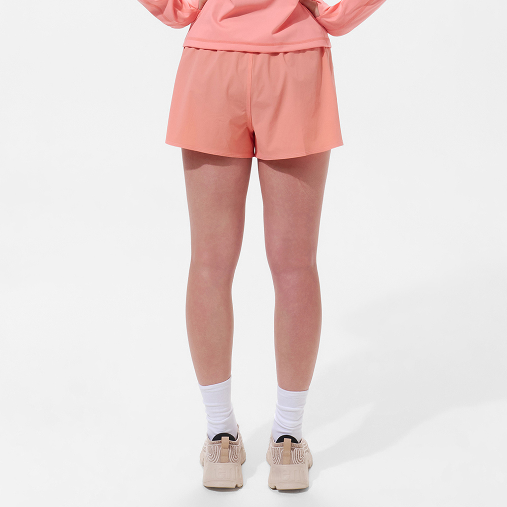 우먼 아레나가드 레저 팬츠 2부 네이비오렌지