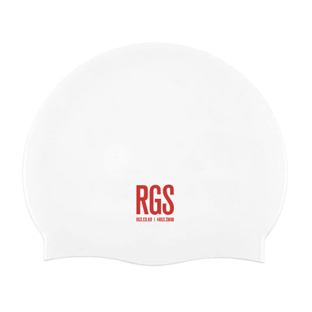 RGS 엑시스 실리콘수모 화이트 [axis swimcapwhite]