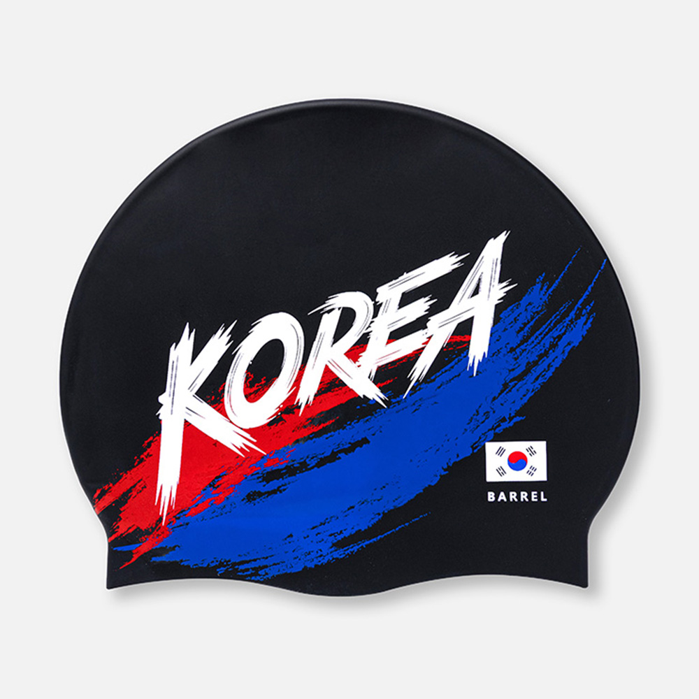 코리아 에디션 실리콘 스윔 캡 블랙 (B6SUASC124BLK)