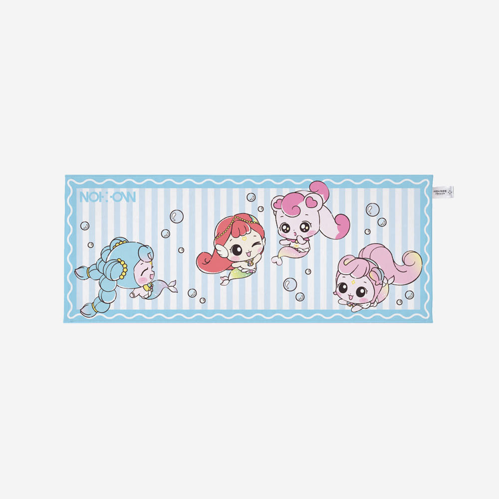 티니핑♡ NOITOW 스포츠타올 블루