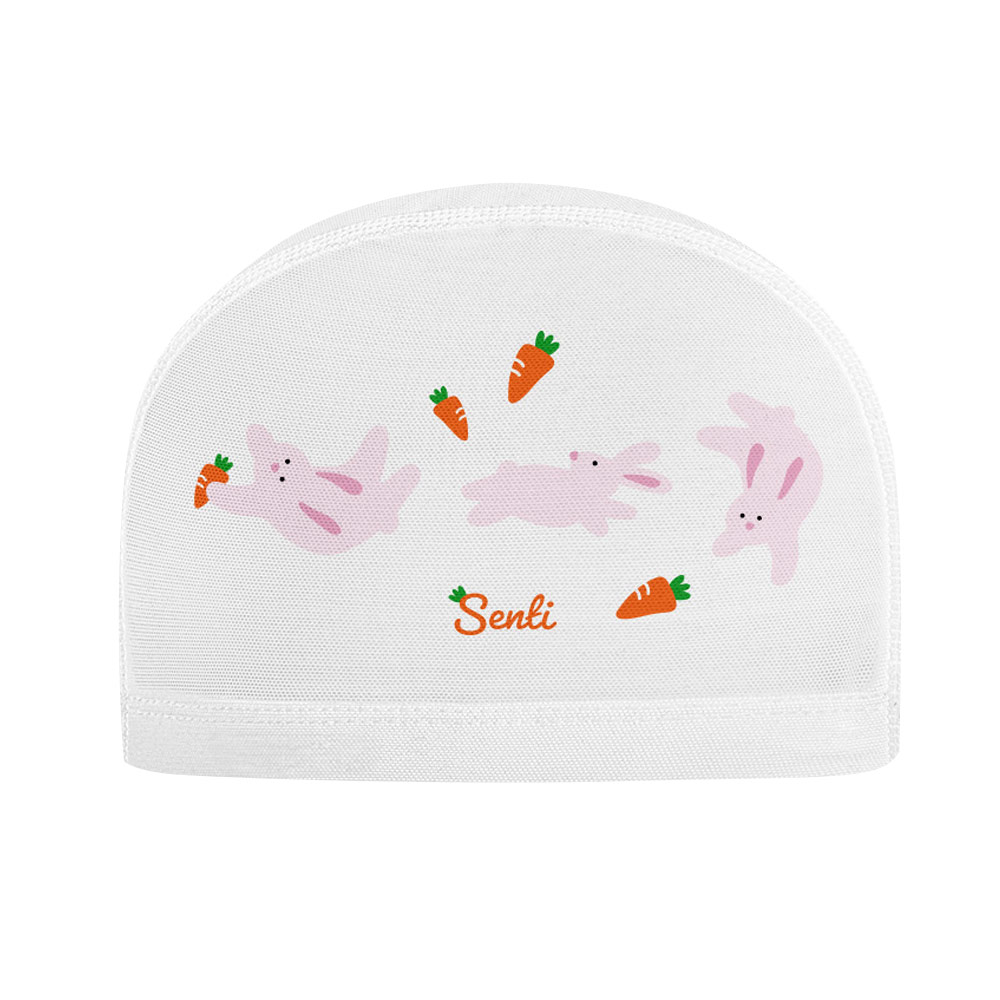센티 래빗앤캐럿 메쉬수모 화이트 [SC-M620] 디테일