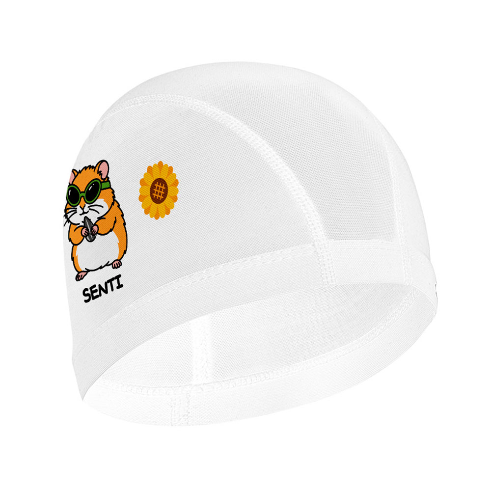 센티 햄바라기 메쉬수모 화이트 [SC-M622] 상품컷