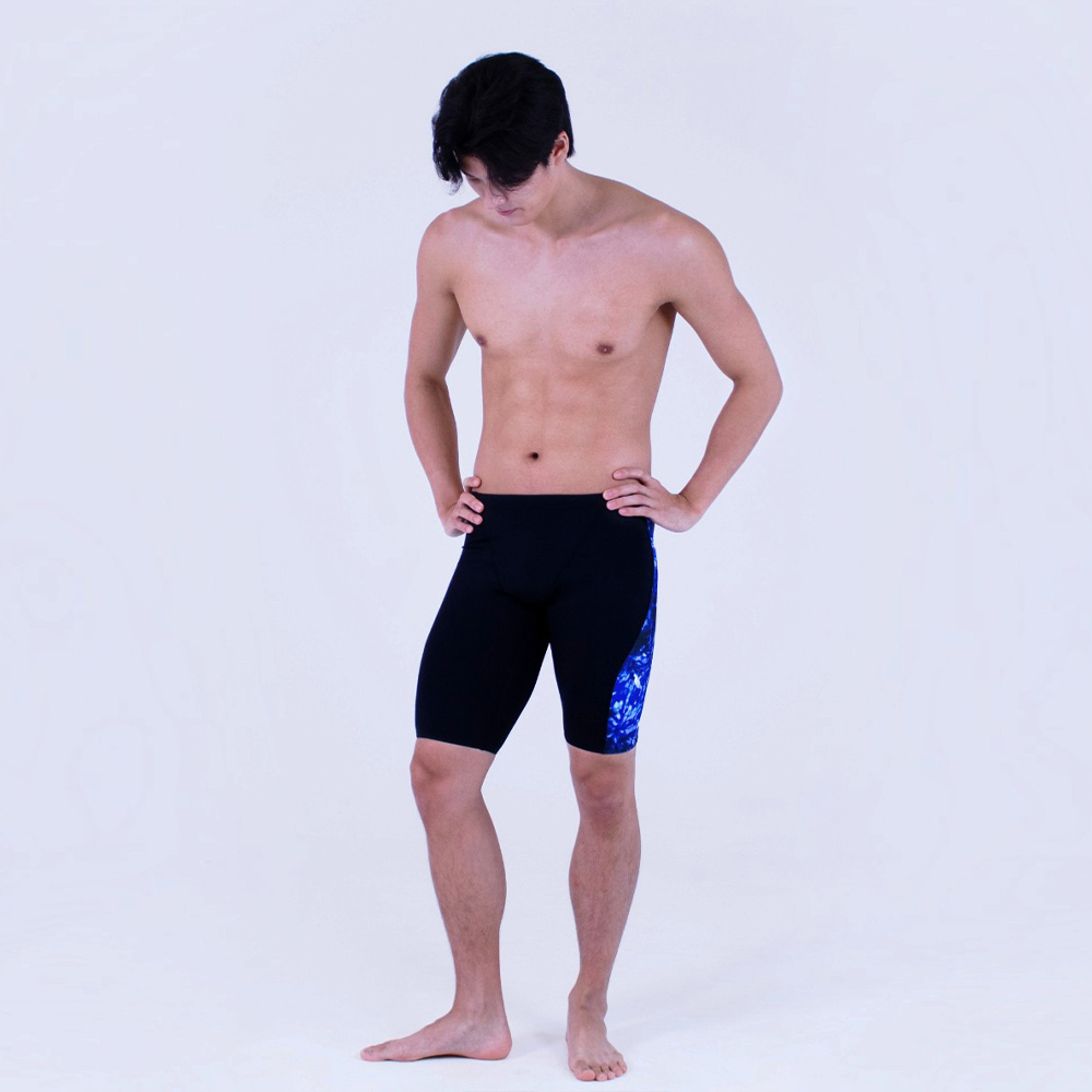 풀타임 헬로샤카 5부 다크블랙 [MHS001S5BXS 남자 실내수영복] 디테일