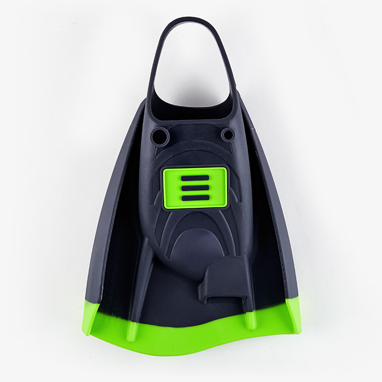 DMC 엘리트 맥스 숏핀 차콜 (오리발가방 증정) [NEW DMC ELITE MAX (CHARCOAL/FLUORO)] 디테일